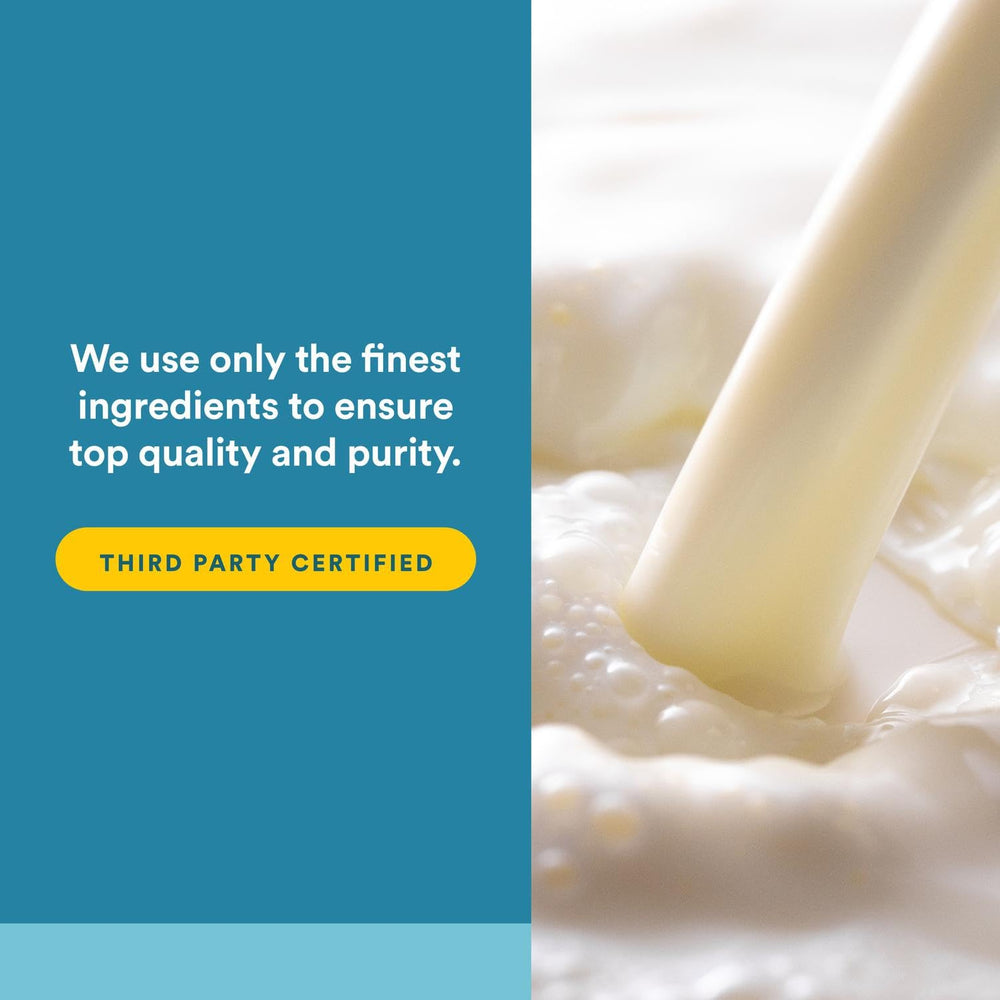 Natural Factors goat milk ingredient notes growth factor for beneficial micro-flora.