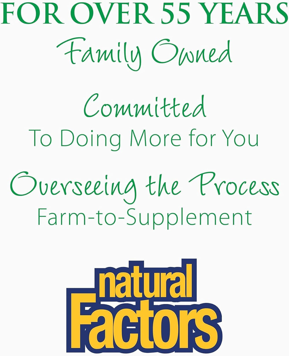 Natural Factors Lactasa Enzima digestión más suave al consumir lácteos