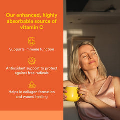 Natural Factors Liposomal Vitamin C 60 Softgels label emphasizes premium formulation for daily resilience.