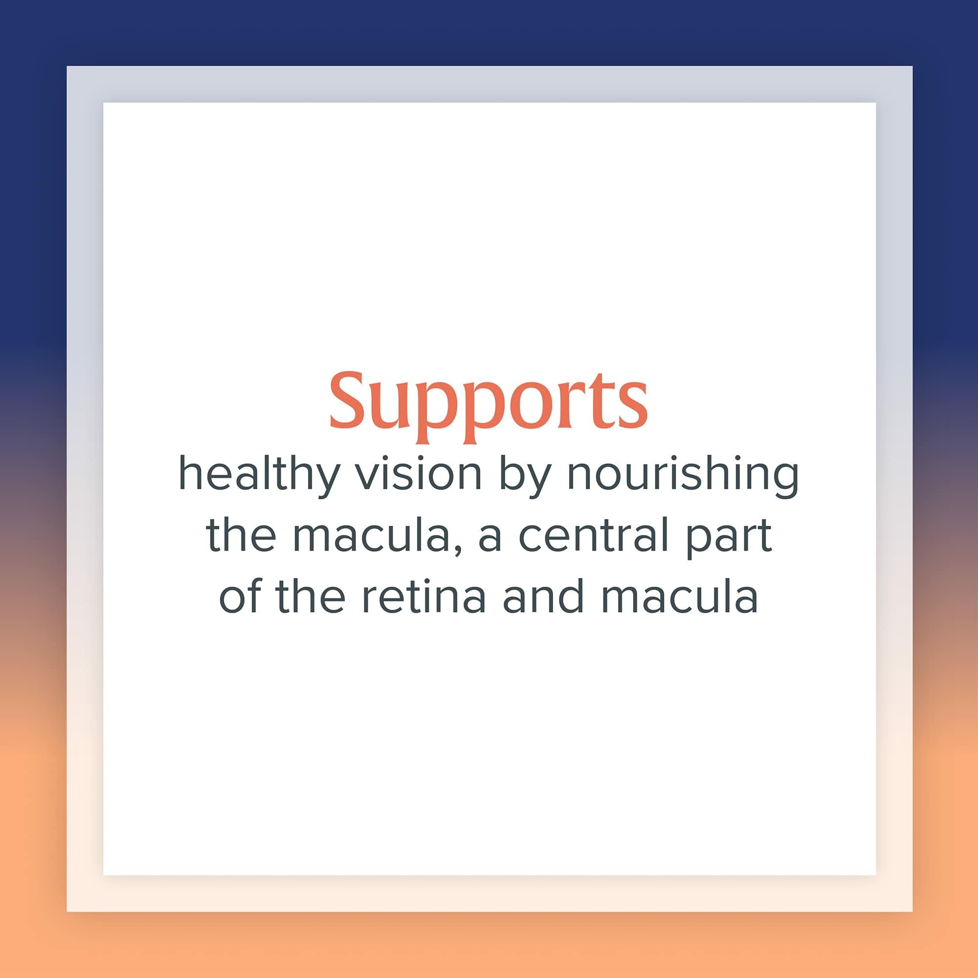 Natural Factors Lutein 40 mg label close-up reveals marigold-derived LuteinRich.