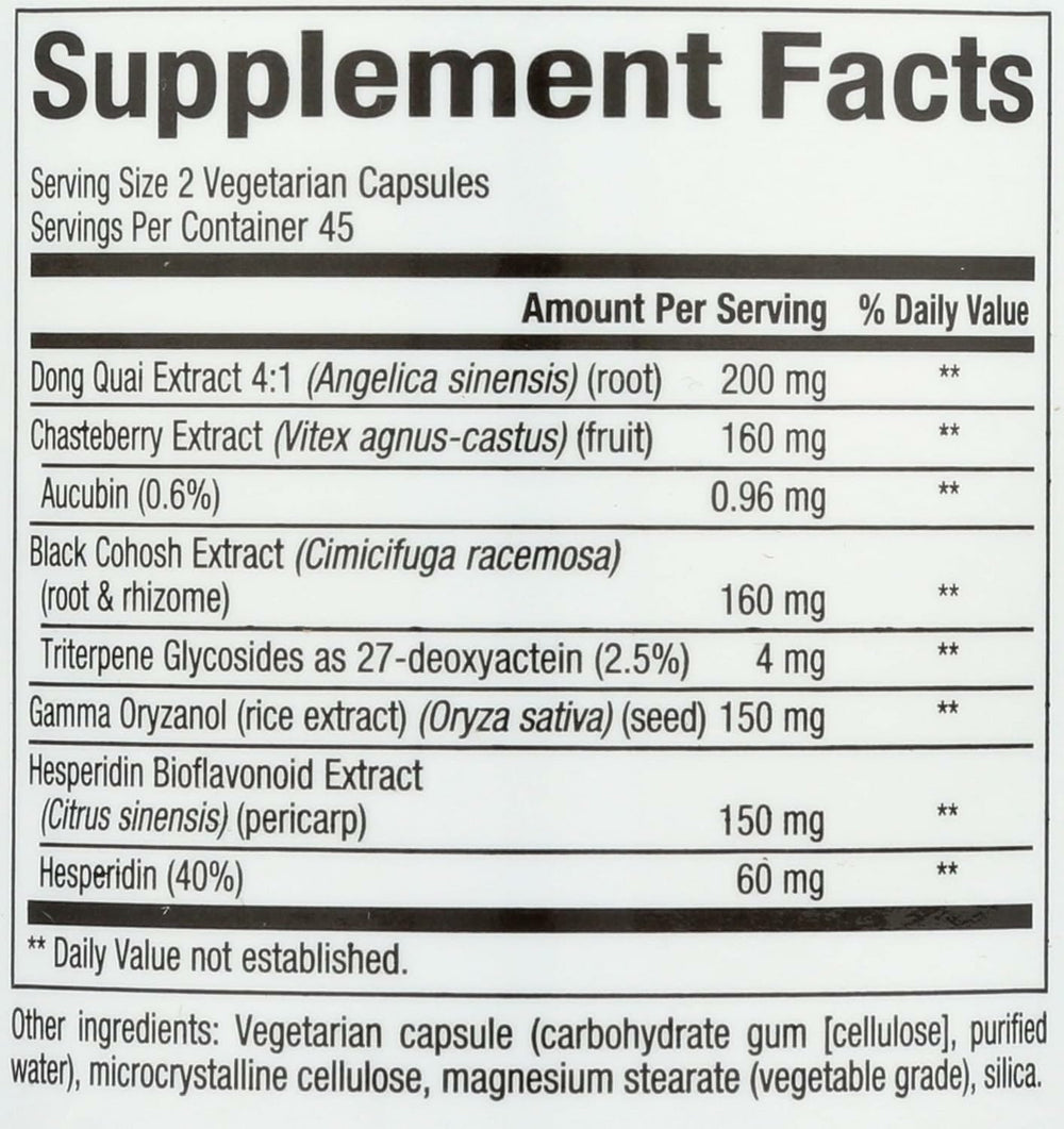 MenoSense Veg-Capsules being poured for easy daily use.