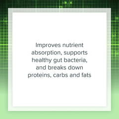 Natural Factors Multi Enzyme capsules close-up for easy daily use with meals.