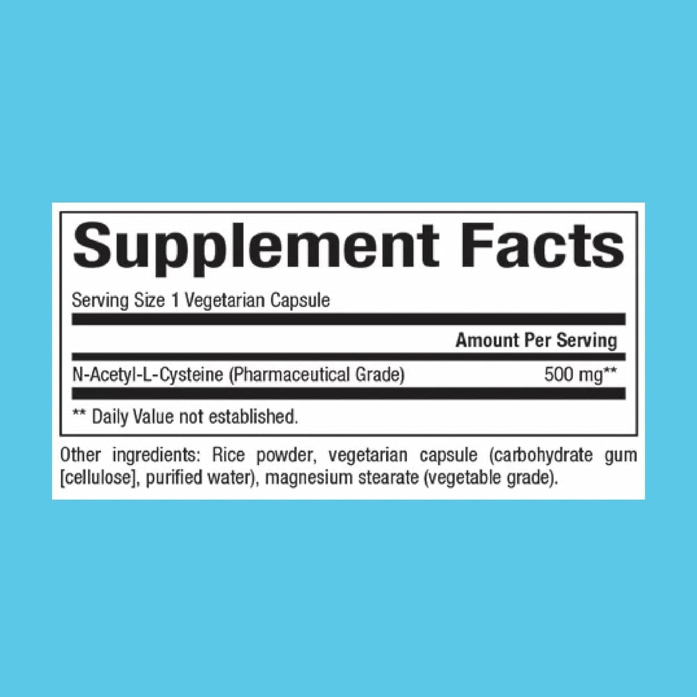 Natural Factors NAC capsules – convenient daily immune support.