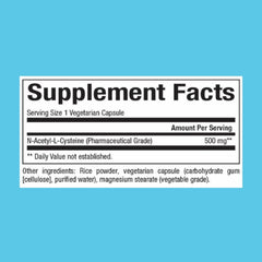 Natural Factors NAC capsules – convenient daily immune support.