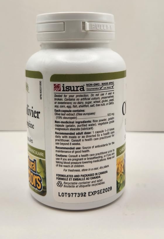 Lifestyle shot suggesting cardiovascular health support from Natural Factors Olive Leaf