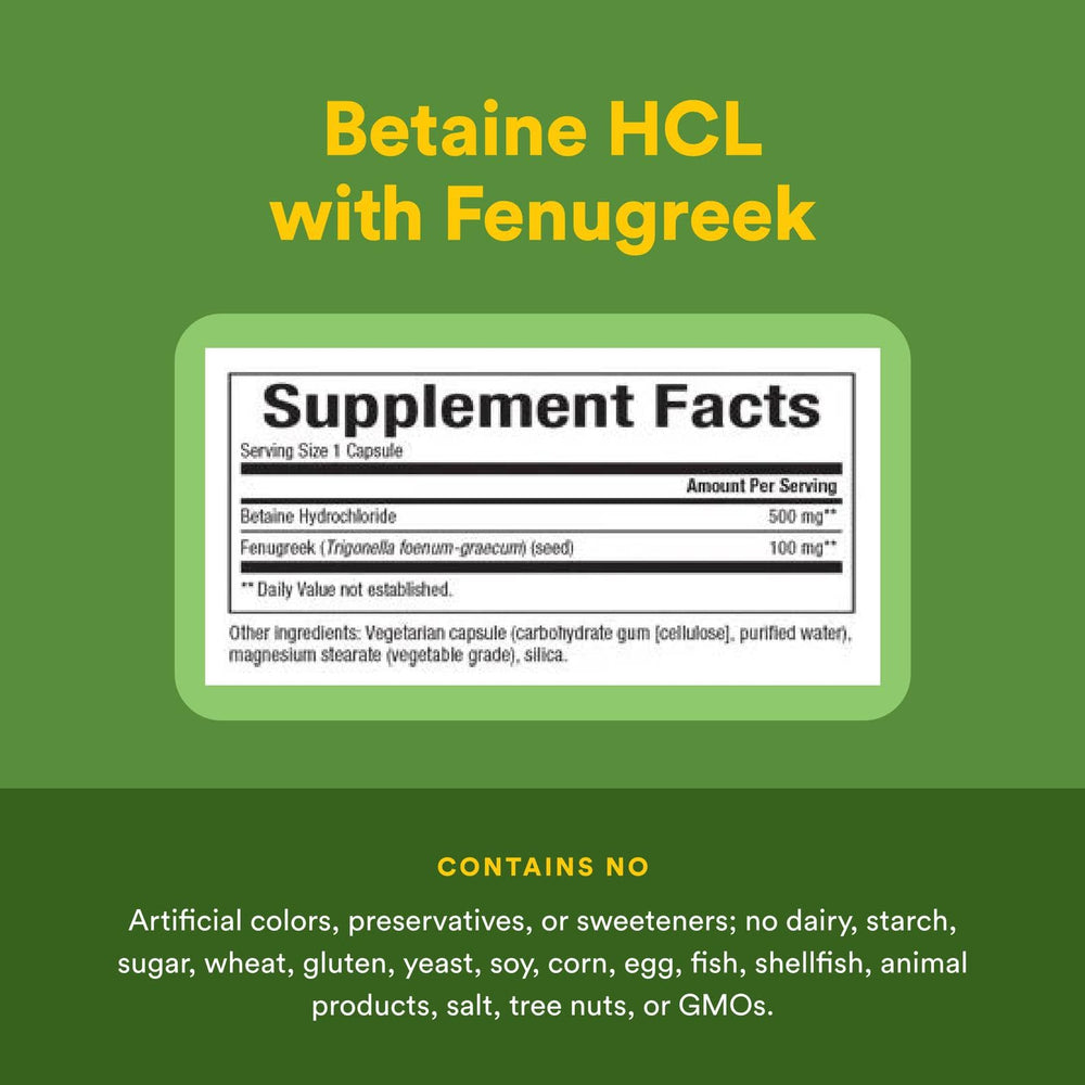 Organic beet source used for Natural Factors Betaine HCL ingredients.
