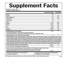 Natural Factors Organic Fermented Greens scoop for quick, precise daily servings.