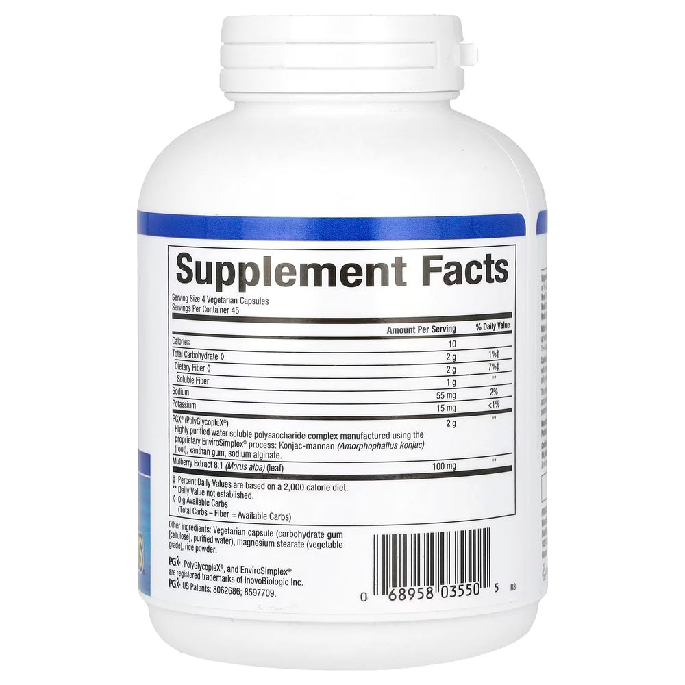 Natural Factors PGX Ultra Matrix Plus Soothe Digest packaging shows label and ingredients.