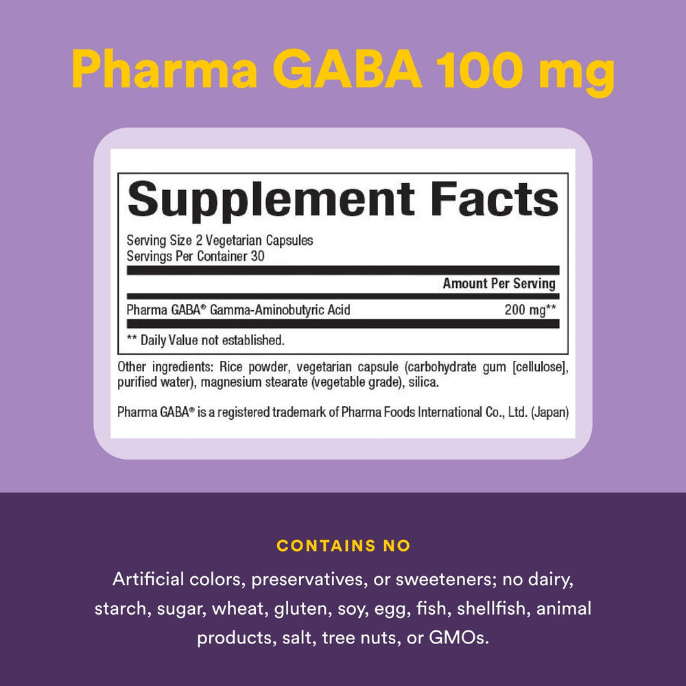 A hand holding PharmaGABA chewables for easy daily integration.