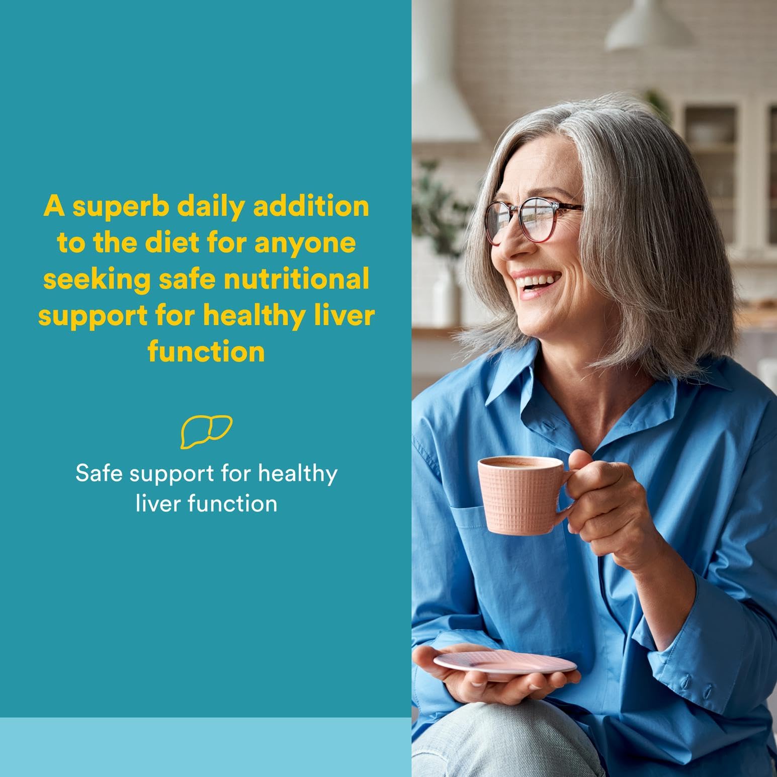 Natural Factors Phosphatidylcholine softgel closeup highlights easy-to-swallow capsules for brain support.