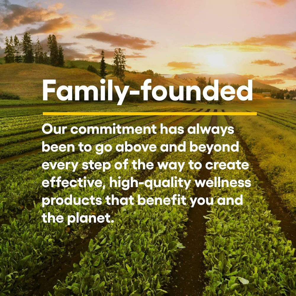Natural Factors Quercetin bottle features dairy-free and allergen-free profile