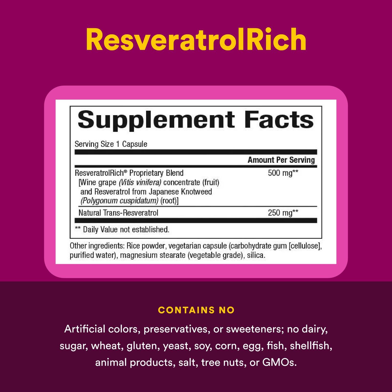 Grape skin extract from BC, antioxidant-rich source.