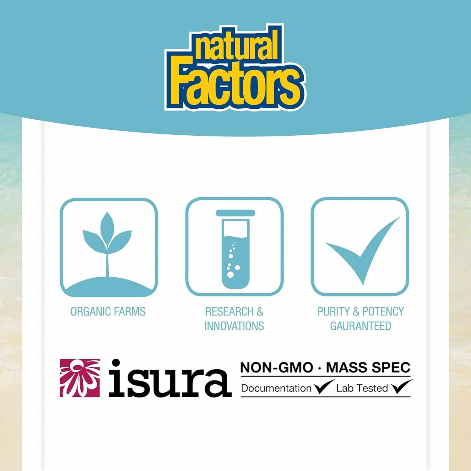 Dairy-free icon signals suitability of Natural Factors Stress-Relax 5-HTP for sensitive diets.