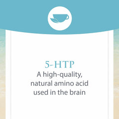 Pour scene of Natural Factors Stress-Relax 5-HTP caplets taken with meals.