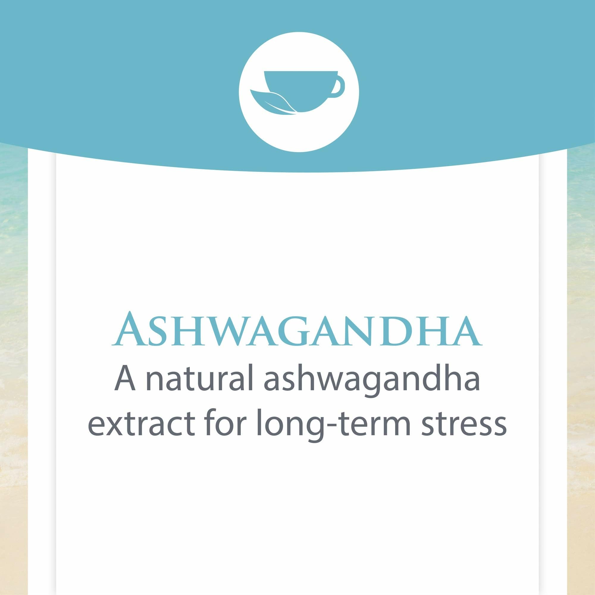 Stress-Relax label close-up showing 600 mg KSM-66 potency