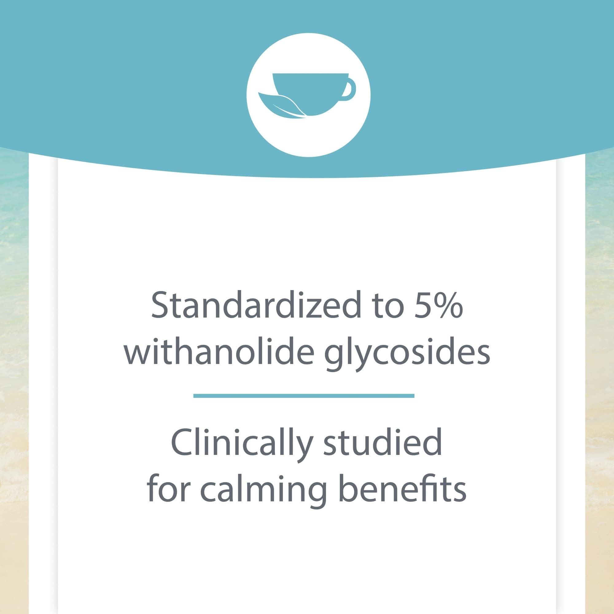Packaging image of Stress-Relax Ashwagandha with natural ingredients
