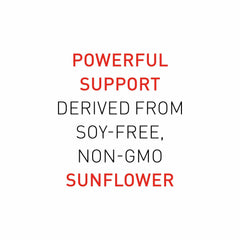 Natural Factors sunflower lecithin ingredient close-up for clean PS