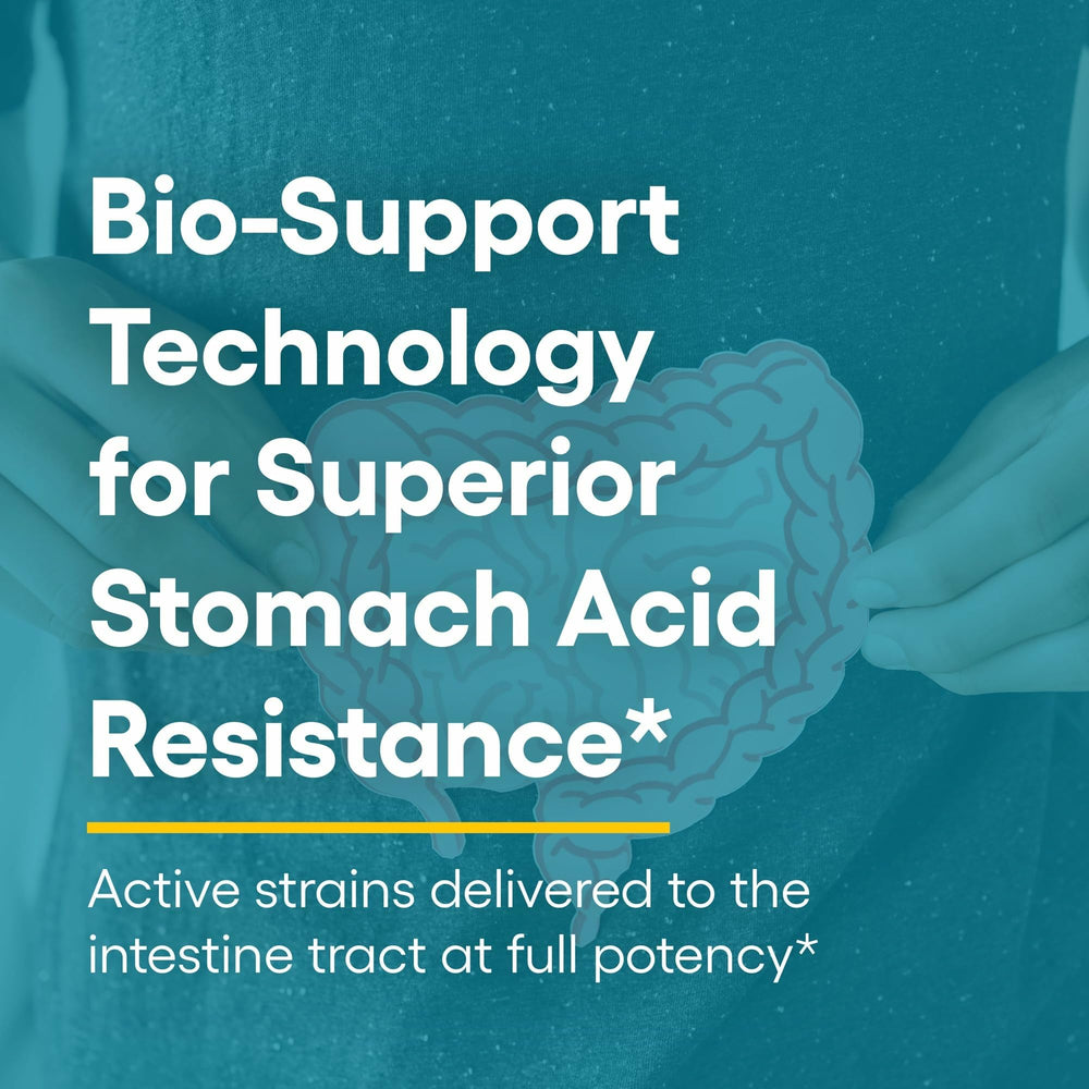 Natural Factors packaging card with probiotic science highlights third-party testing