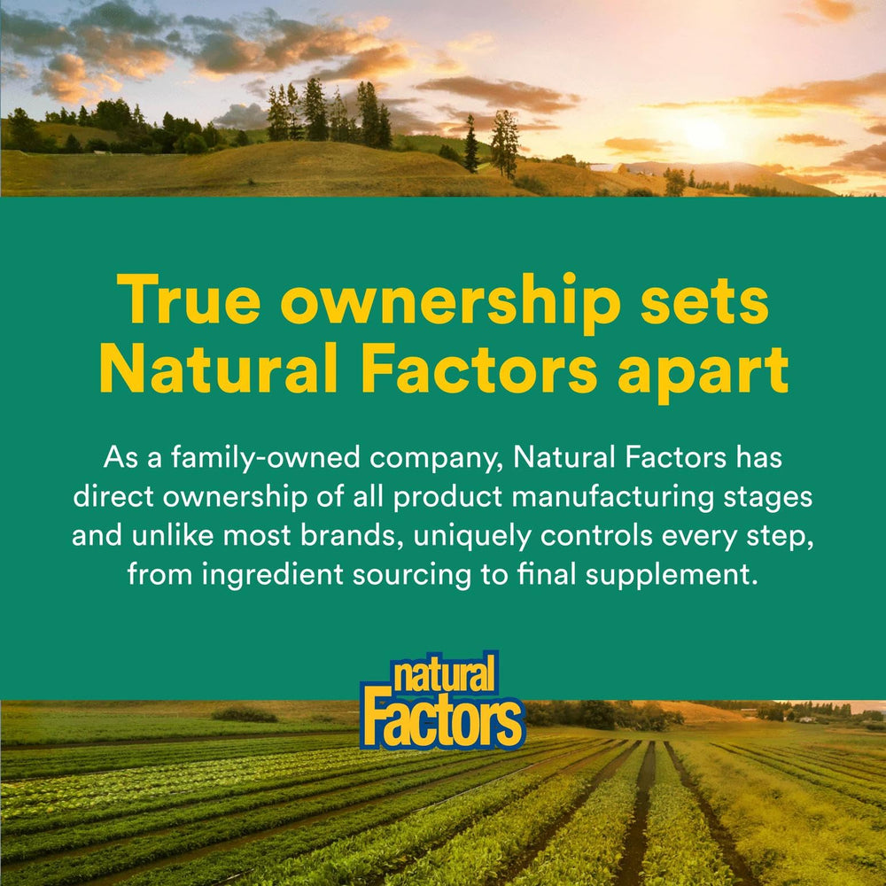 Natural Factors Plant-based vegan non-GMO Vitamin C