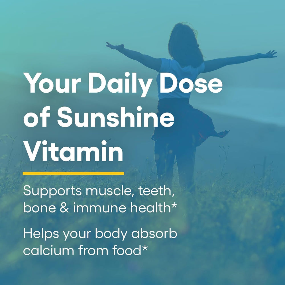 Natural Factors Vitamin D3 5000 IU flaxseed oil base supports absorption.