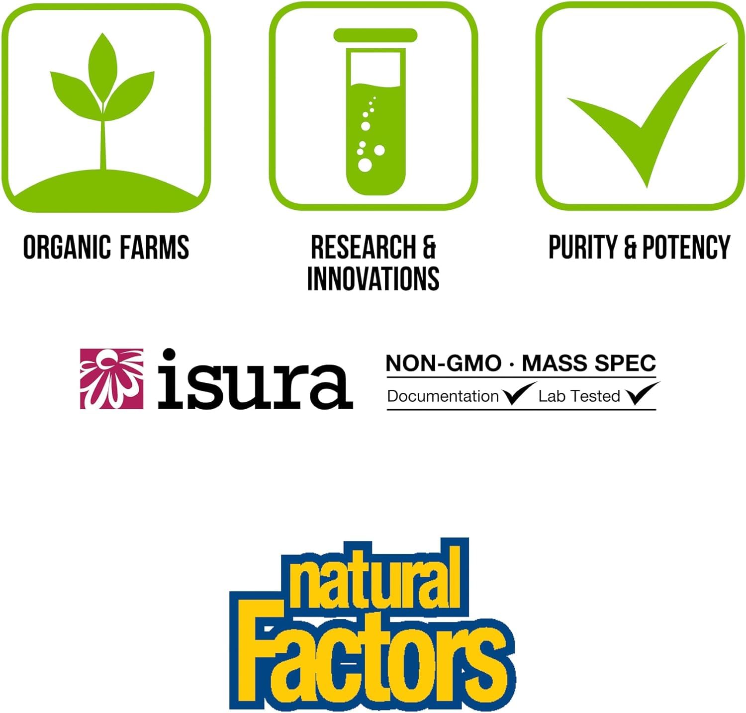 Natural Factors Vitamin D3 capsules close-up, compact bottle for on-the-go.