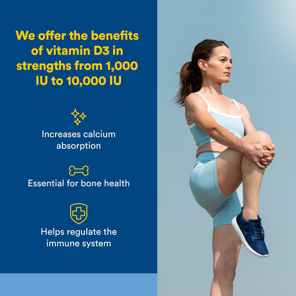 Natural Factors Vitamin D3 softgels close-up for easy daily intake