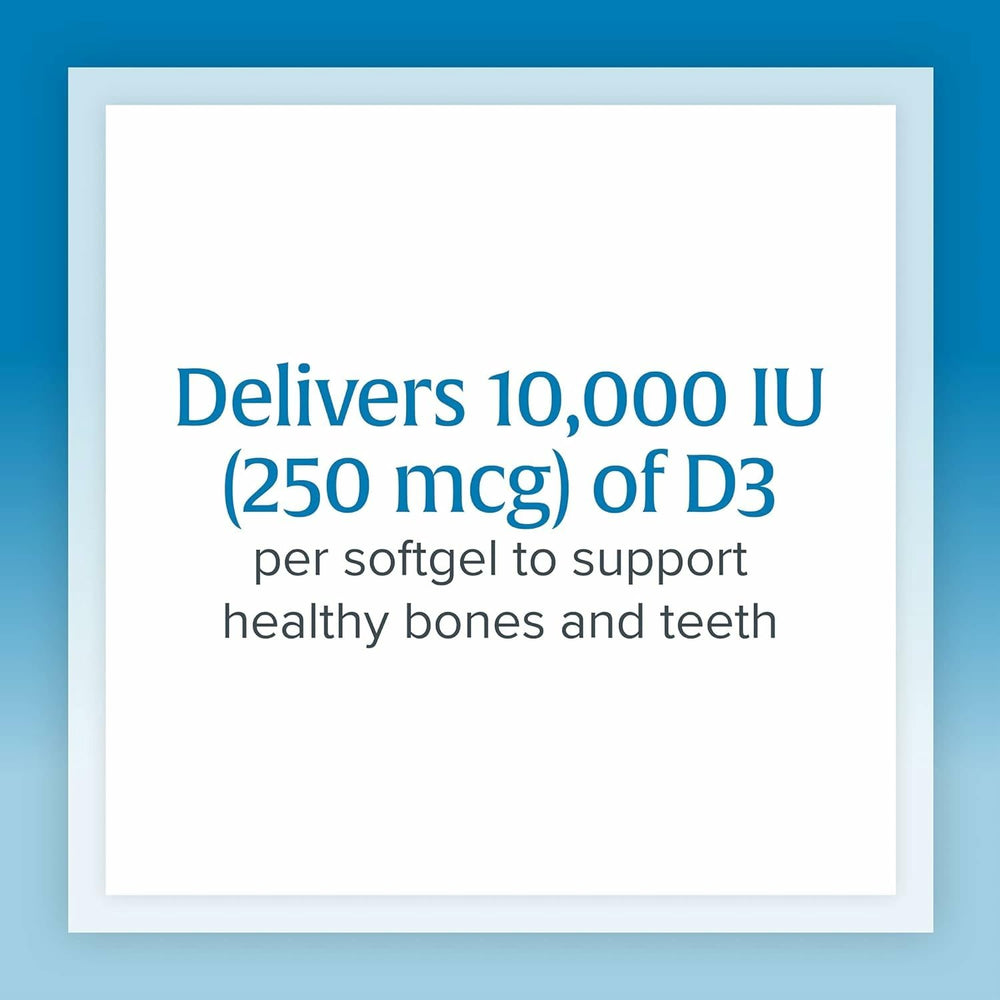 Natural Factors Vitamin D3 softgels in bottle for daily use