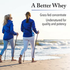 Natural Factors Whey Factors French Vanilla shaker cup ready for on-the-go shakes.