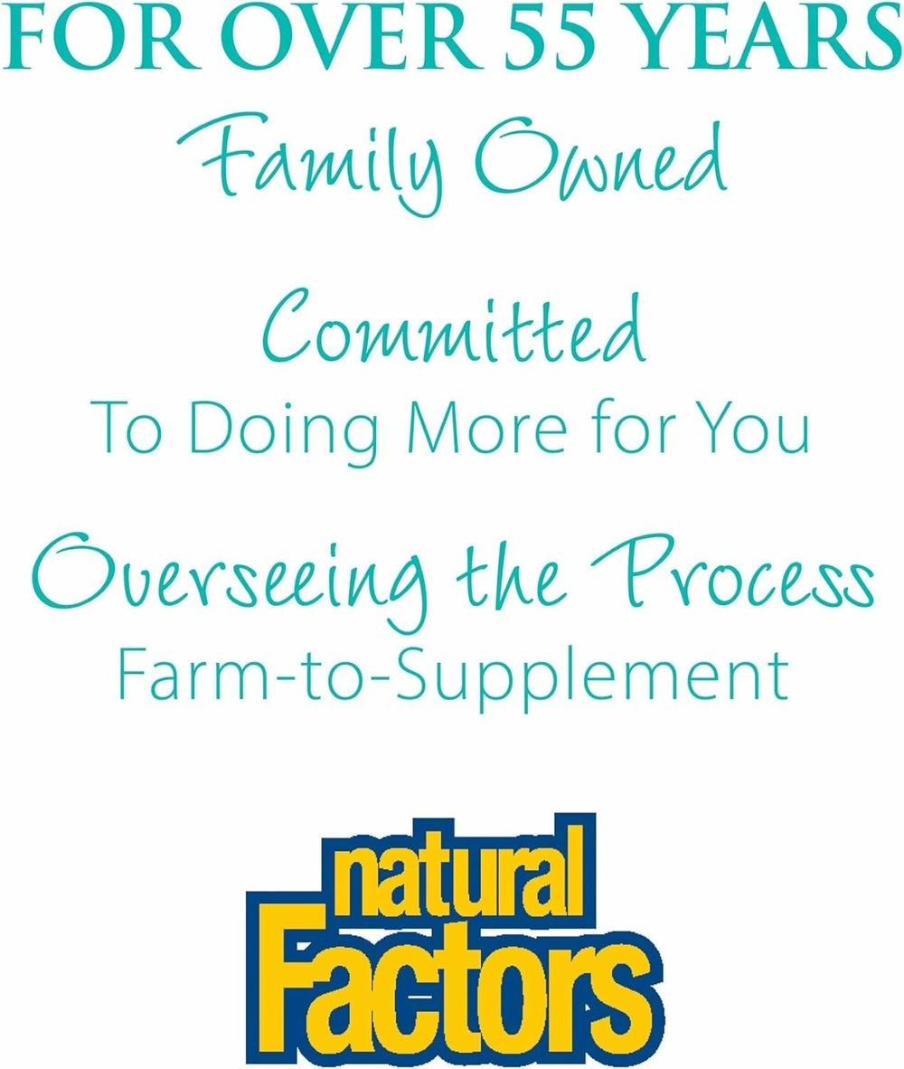 Natural Factors logo on minimalist EstroSense packaging