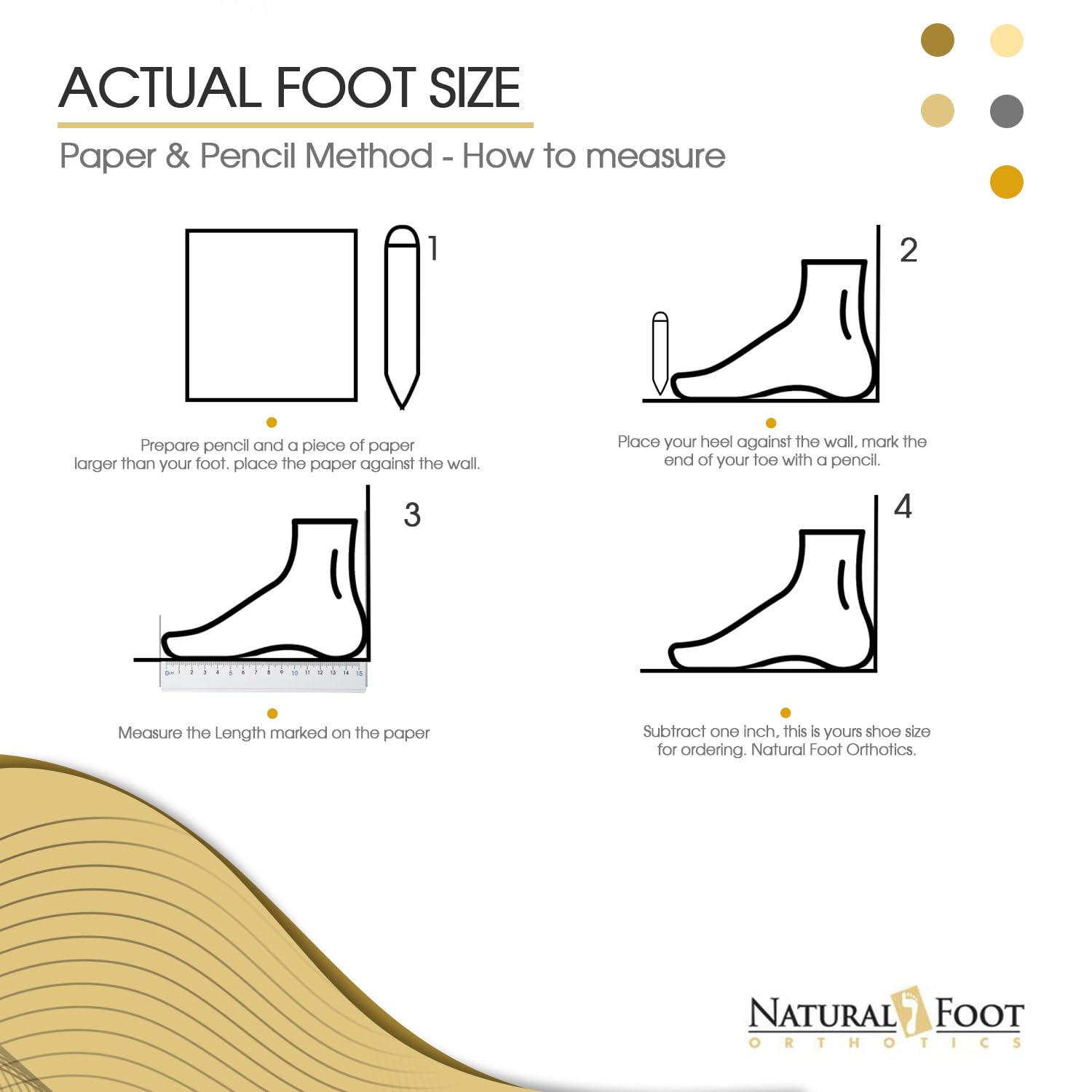 Natural Foot Orthotics 3-4 length stabilizer fits in most shoes.