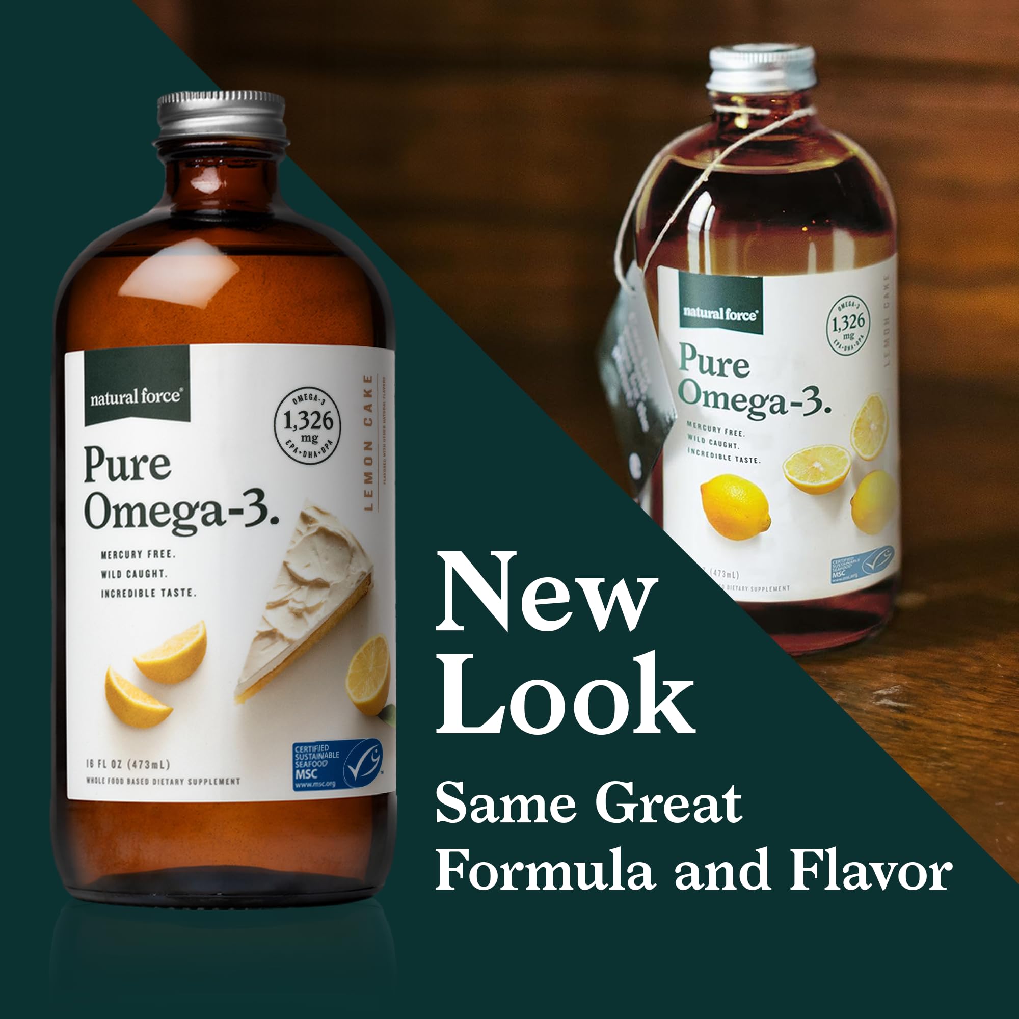 Natural Force Pure Omega-3 lab-tested results confirm purity and potency.