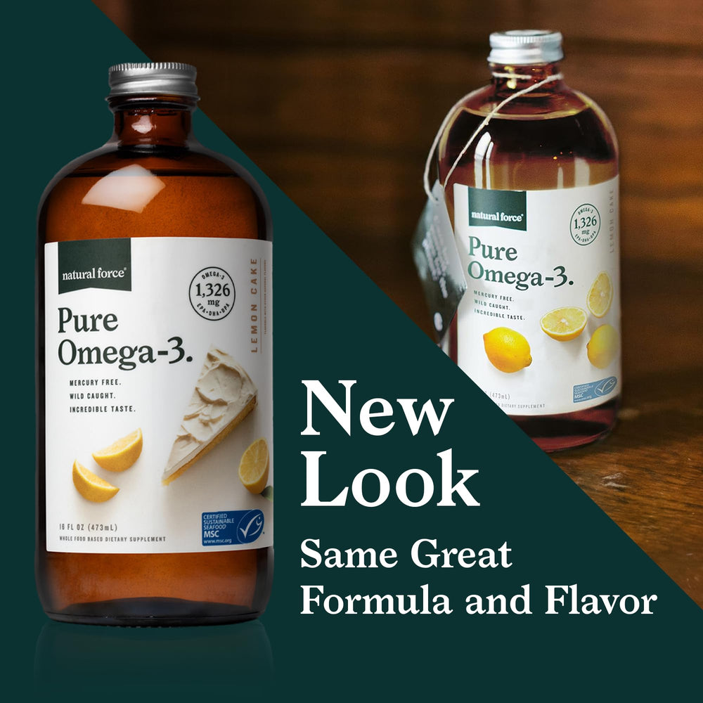 Natural Force Pure Omega-3 lab-tested results confirm purity and potency.