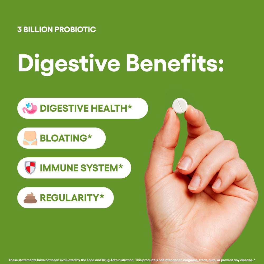 Natural Foundation probiotics capsules spilled showing easy daily use.