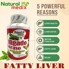 Natural Medix liver support packaging, compact and ready for a daily routine.