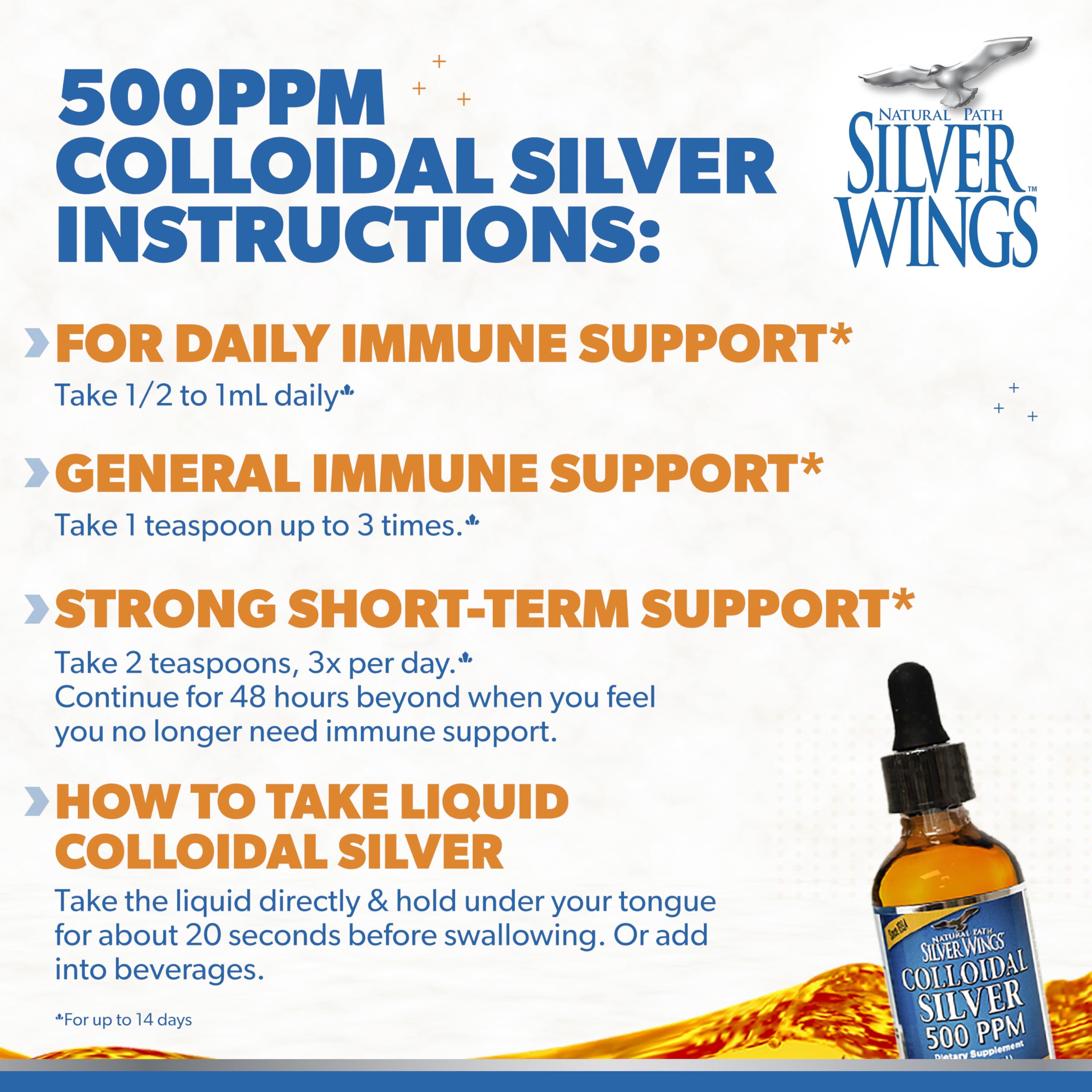 Natural Path Silver Wings brand logo on label