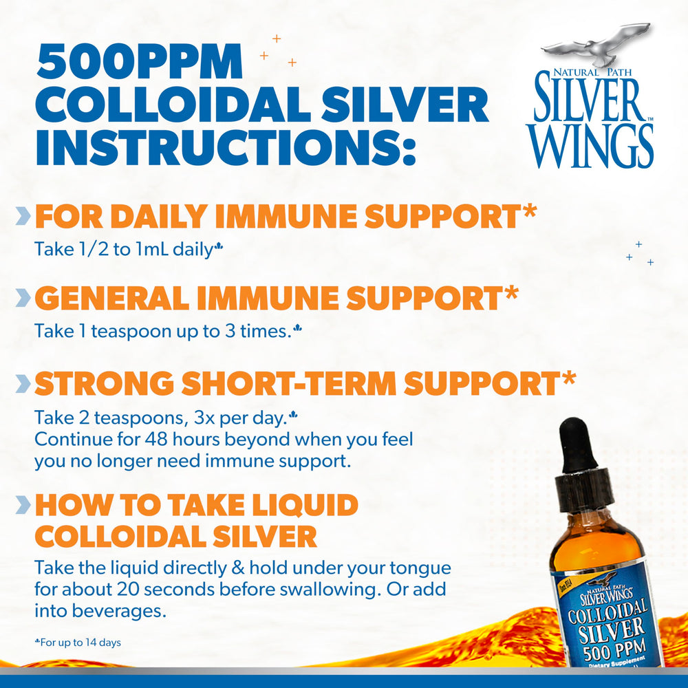 Natural Path Silver Wings brand logo on label