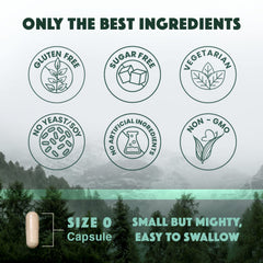Natural Rhythm Triple Calm label panel highlights glycinate, malate, taurate for absorption benefits.