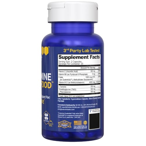 Natural Stacks Dopamine Brain Food storage jar suggests freshness and long-term use.