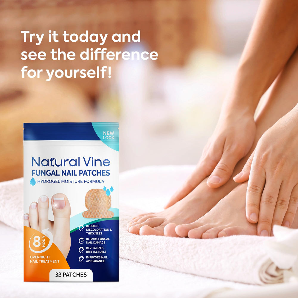 Natural Vine Tolnaftate-infused patch for targeted anti-fungal action