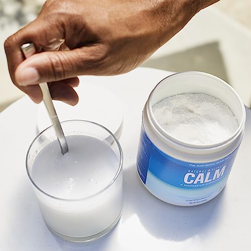 Natural Vitality CALM cold-drink setup ready to enjoy.