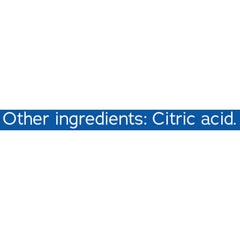 Natural Vitality CALM powder being stirred into water to create a fizzy, sugar-free drink