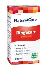 NaturalCare RingStop box front showing a natural homeopathic solution.