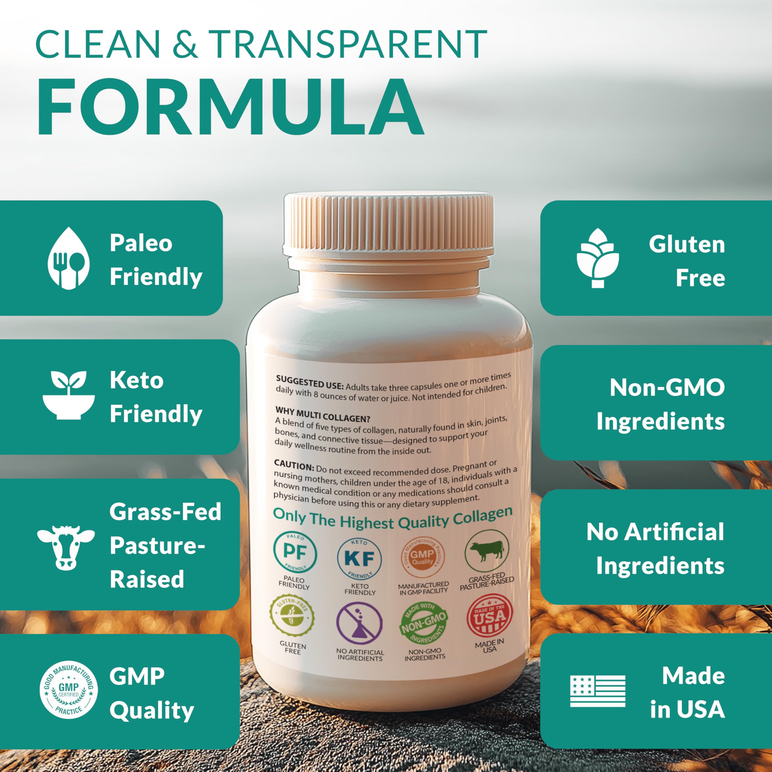 Naturalelements eggshell membrane badge emphasizing tissue support