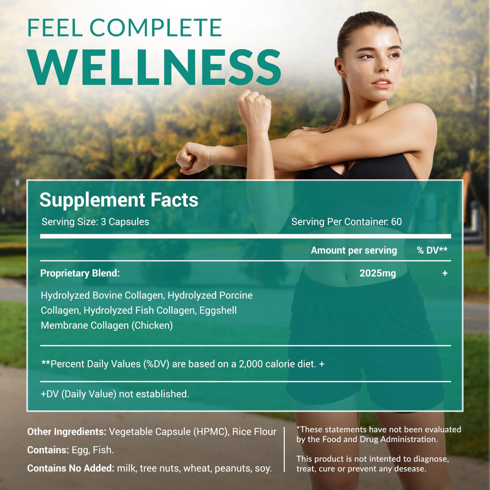 Naturalelements wild fish collagen image suggesting high potency for joints