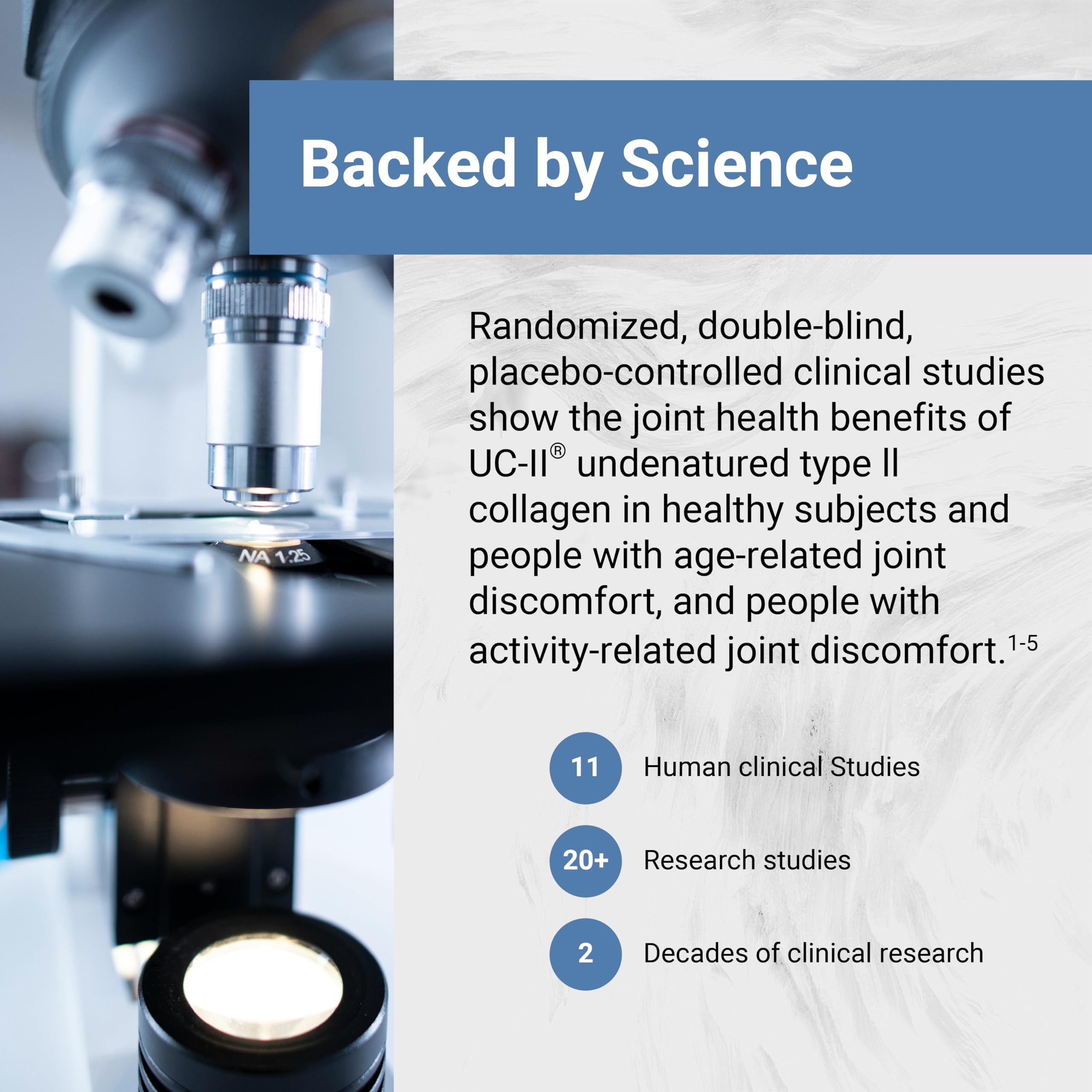 Naturalis UC-II nano-emulsified capsule—enhanced delivery.