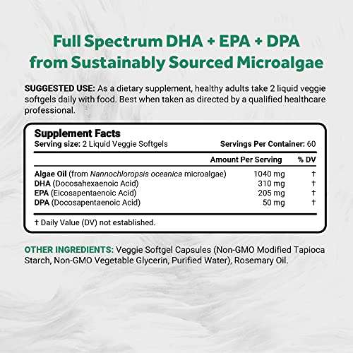Naturalis Vegan Omega-3 softgels close-up emphasizing easy-to-swallow capsules