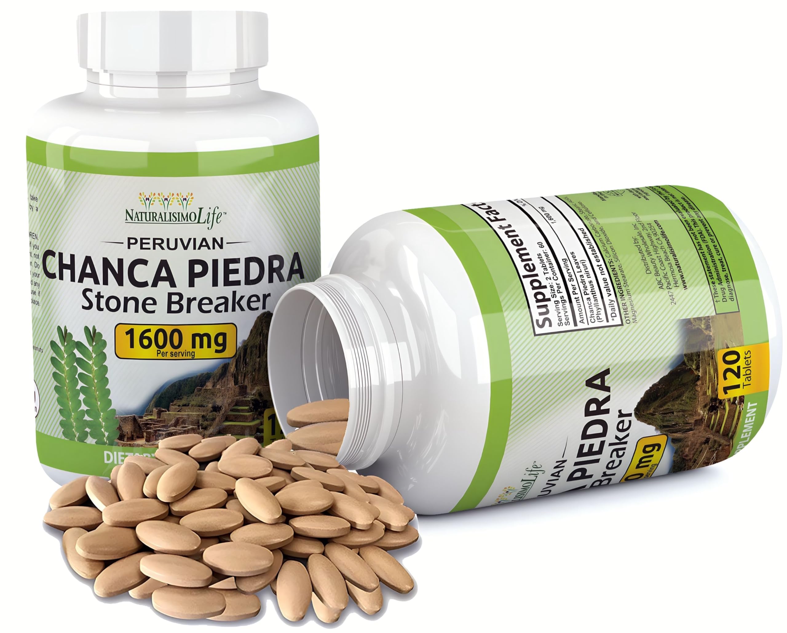 NaturalisimoLife Chanca Piedra highlights Peruvian origins and natural heritage.