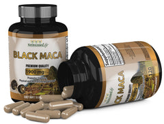 NaturalisimoLife Maca capsules shown for easy daily supplementation.