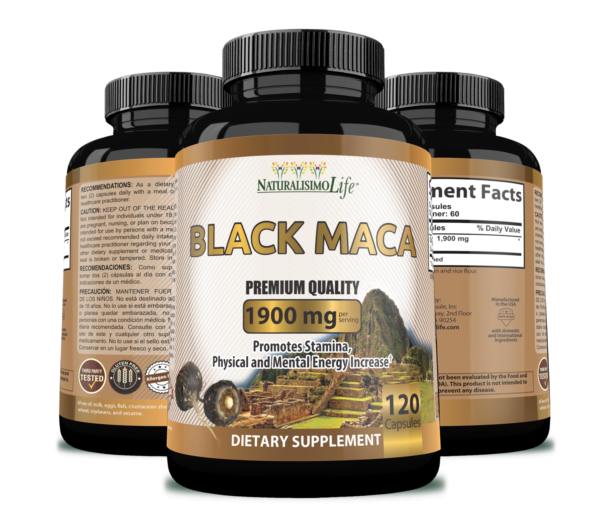 NaturalisimoLife product manufactured in a USA GMP-FDA facility.
