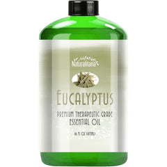 Naturalitana eucalyptus oil bottle 16 oz for diffusers and humidifiers delivers a refreshing aroma